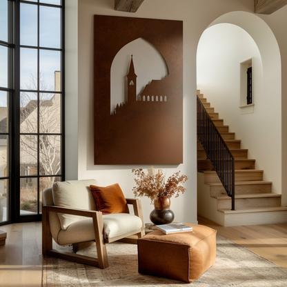 The Abbeylight - Metal Wall Art