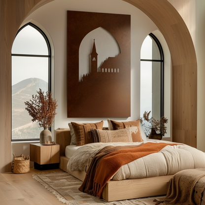 The Abbeylight - Metal Wall Art
