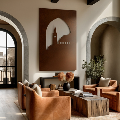 The Abbeylight - Metal Wall Art