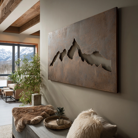 The Crestfall - Metal Wall Art