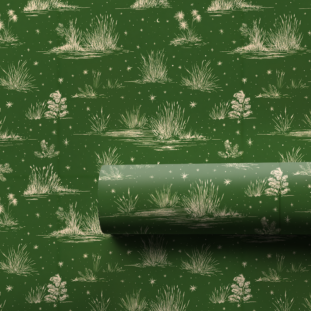 Grand Grassland Wrapping Paper