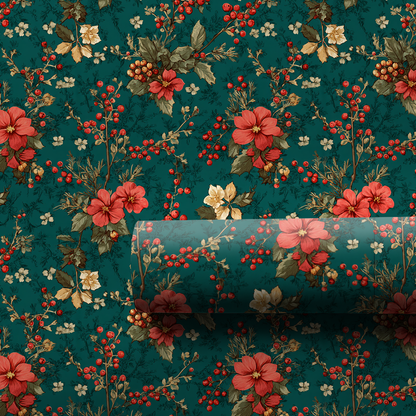 Peppermint Vale Wrapping Paper