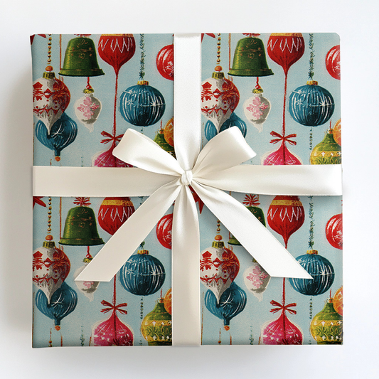Bauble Boulevard Wrapping Paper