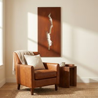 The Lake Geroge - Metal Wall Art - Oxide