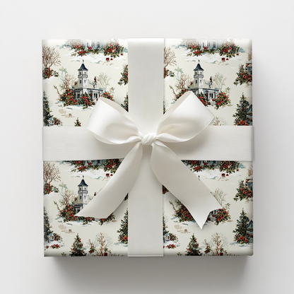 Winter in Willowbrook Wrapping Paper
