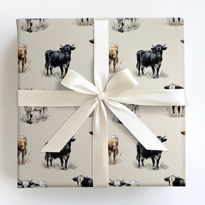 Pasture Time Wrapping Paper