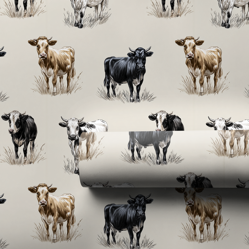 Pasture Time Wrapping Paper