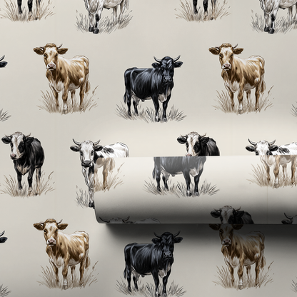 Pasture Time Wrapping Paper