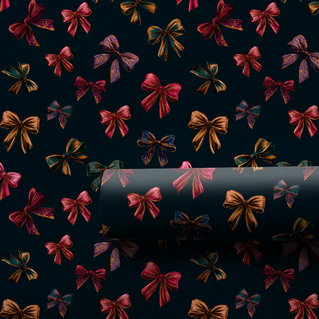 Bows and Boughs Wrapping Paper