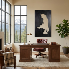 The Flathead Lake - Metal Wall Art - Forge - Anthem Classic