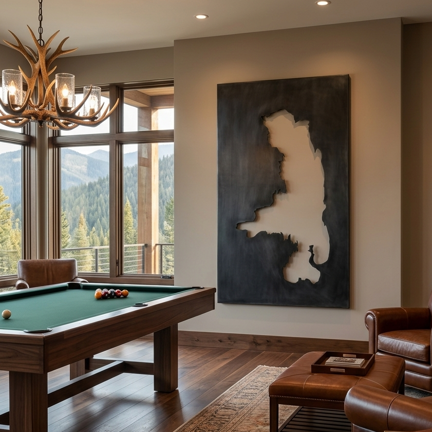 The Flathead Lake - Metal Wall Art - Forge - Anthem Classic (2)
