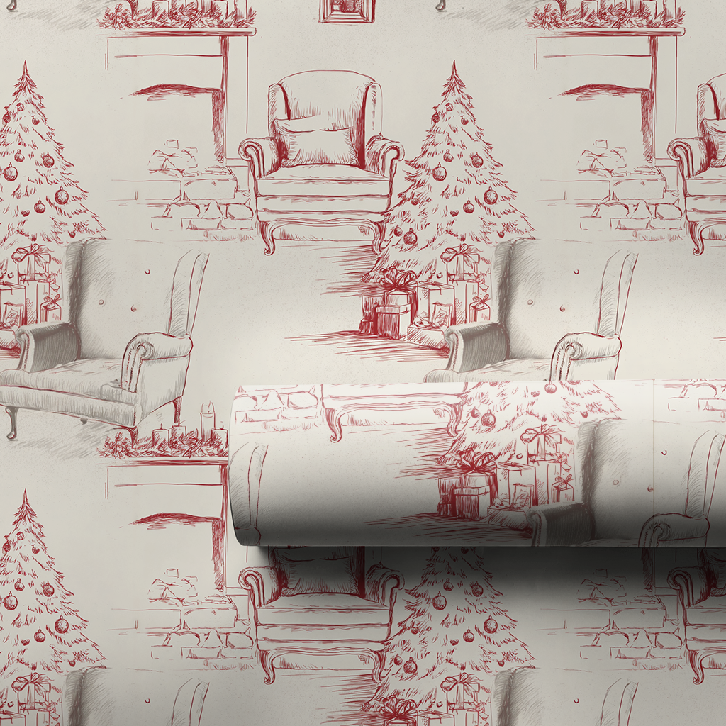 Chestnut Crossing Wrapping Paper