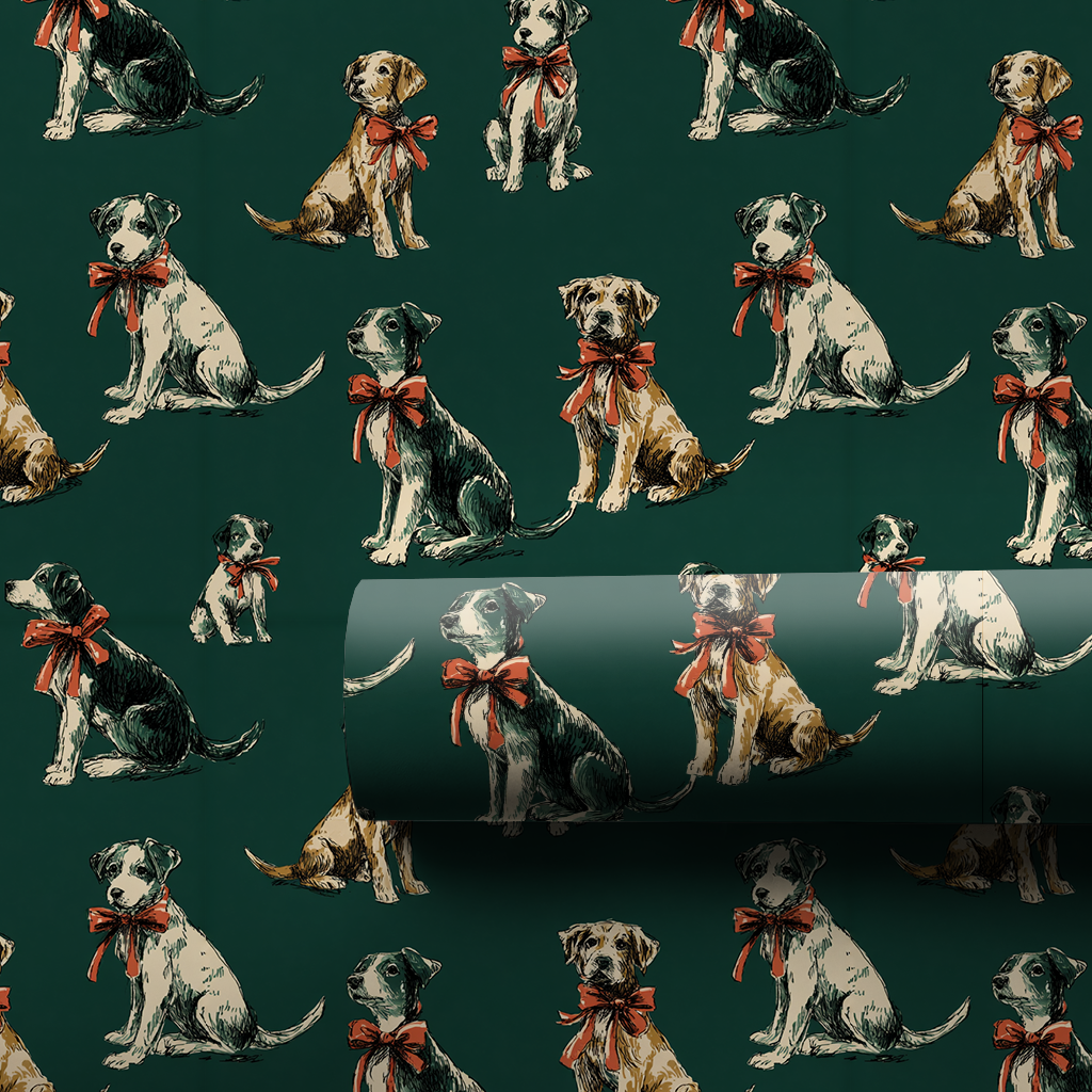 Lady or Tramp Wrapping Paper