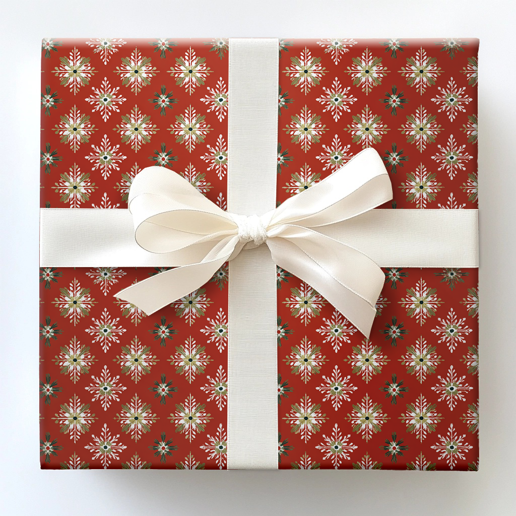 Elmhurst Snow Wrapping Paper