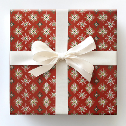 Elmhurst Snow Wrapping Paper