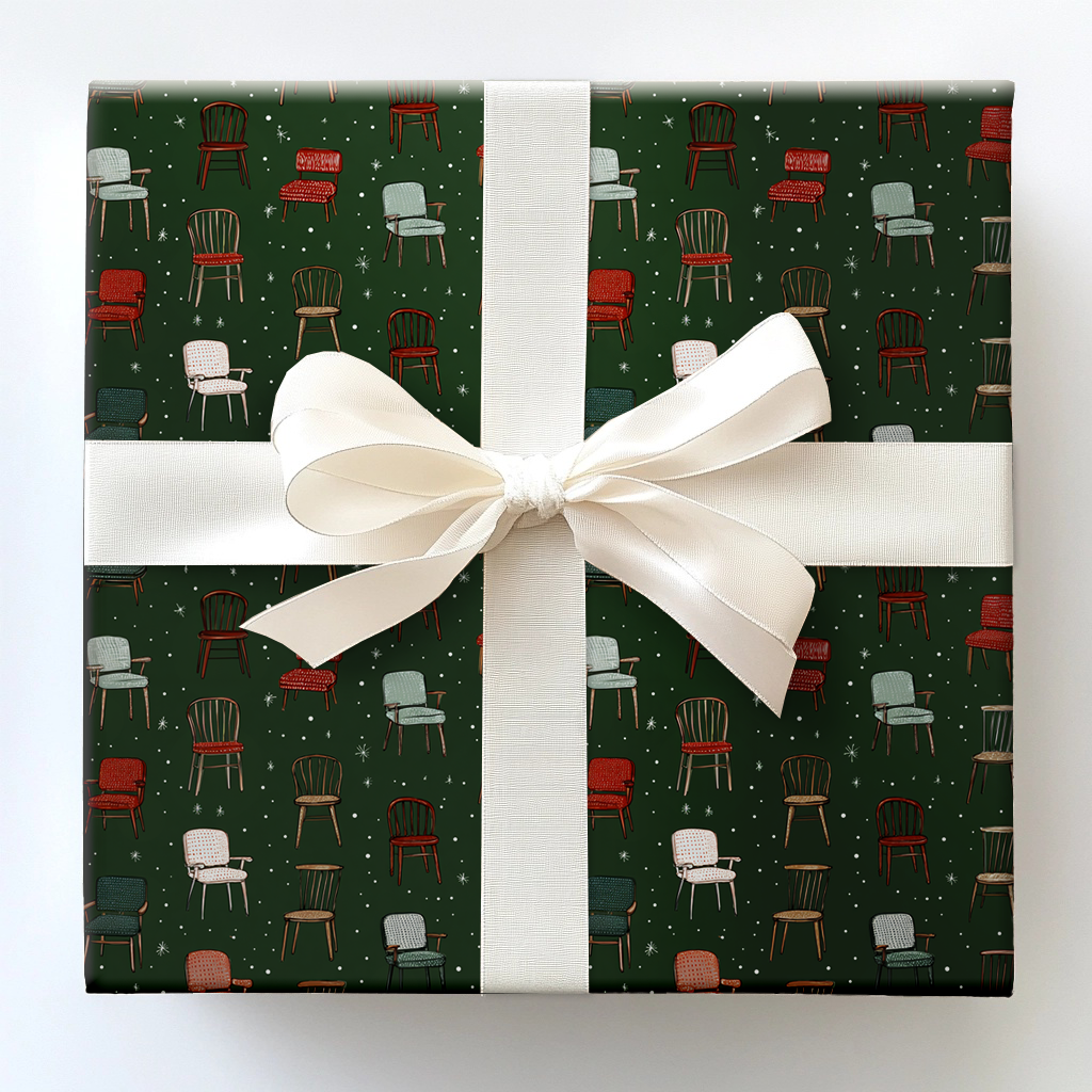 Sit for Coffee Wrapping Paper