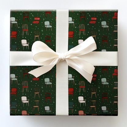 Sit for Coffee Wrapping Paper