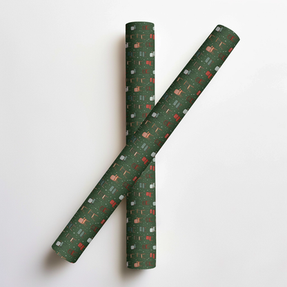 Sit for Coffee Wrapping Paper