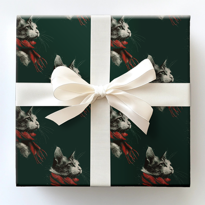 Cozy Kitten Wrapping Paper