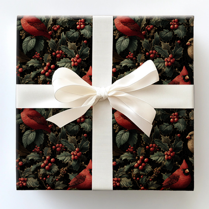 Cardinal Celebration Wrapping Paper