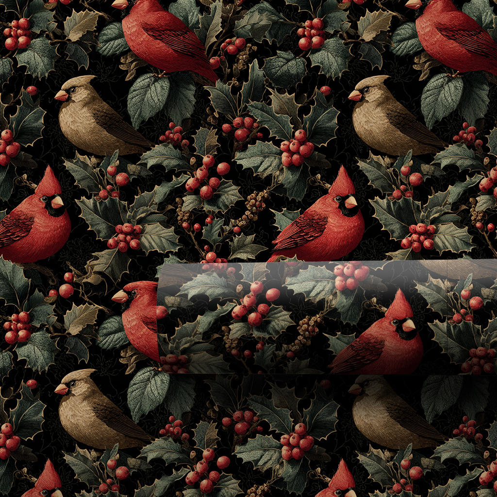 Cardinal Celebration Wrapping Paper