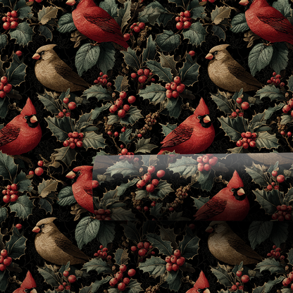 Cardinal Celebration Wrapping Paper