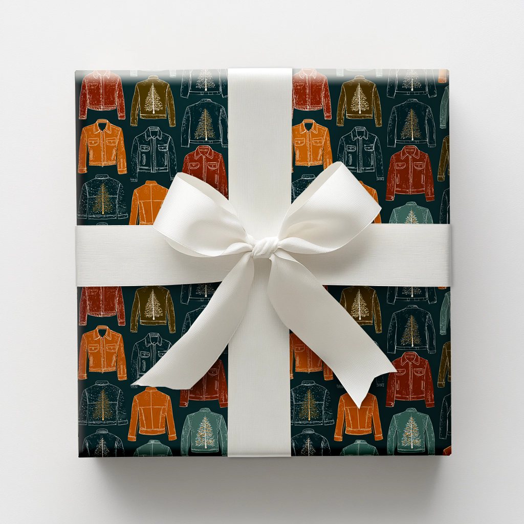 Jacket Wish List Wrapping Paper