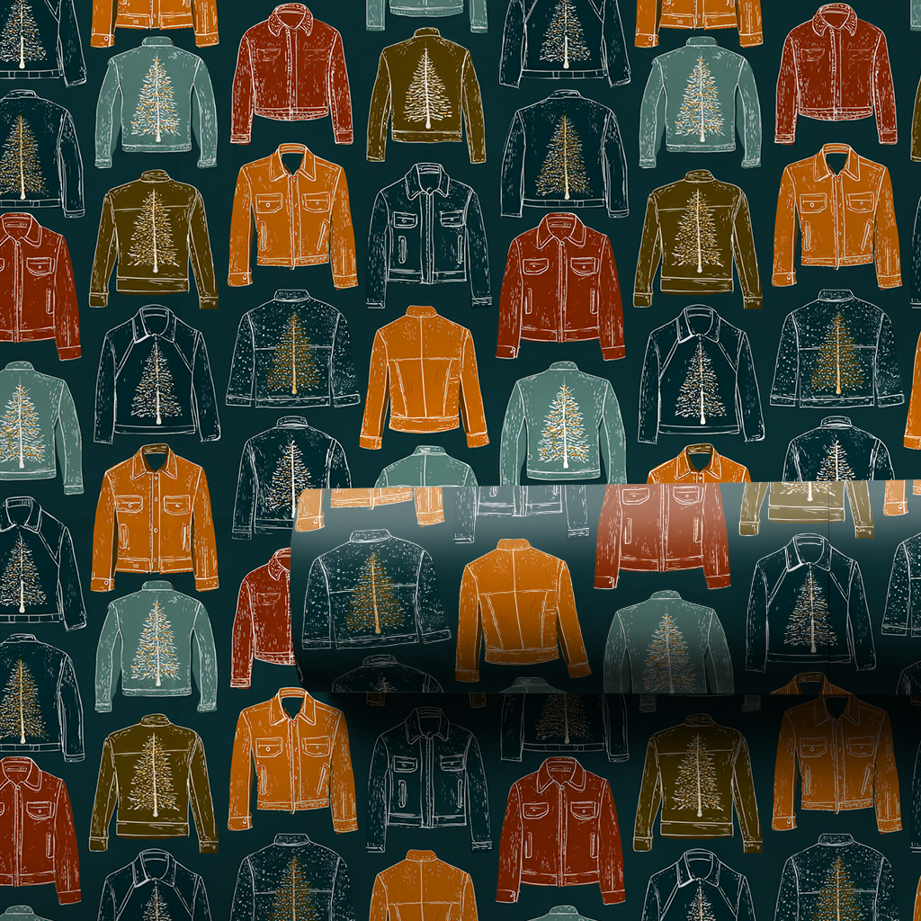 Jacket Wish List Wrapping Paper