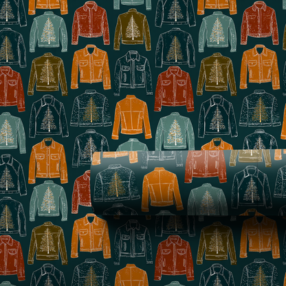 Jacket Wish List Wrapping Paper