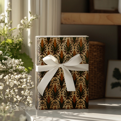 Cobs of Holly Wrapping Paper