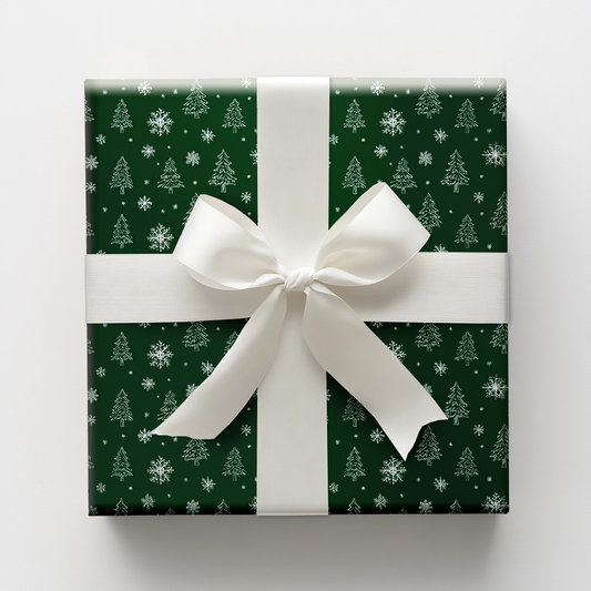Winter Trails of Texas Wrapping Paper
