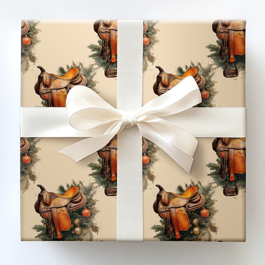 Saddle Up Sir Wrapping Paper