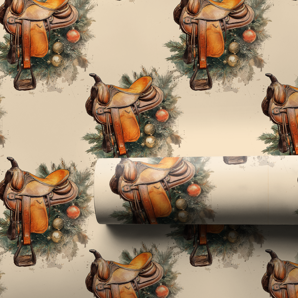 Saddle Up Sir Wrapping Paper