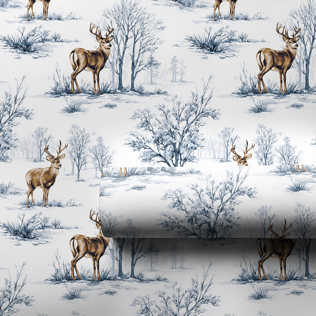 Lone Star Stag Wrapping Paper