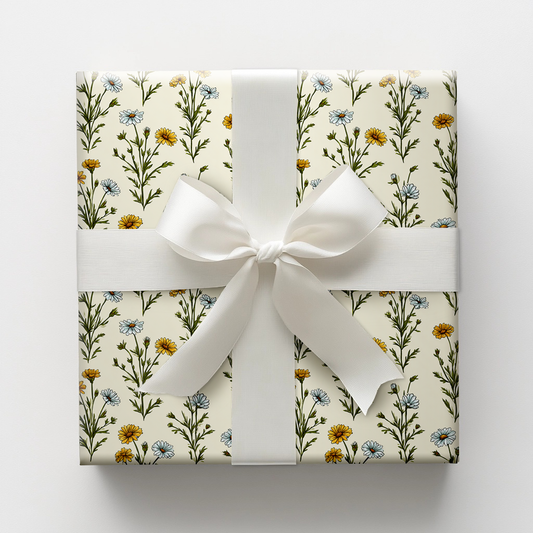 Mustard Night Wrapping Paper
