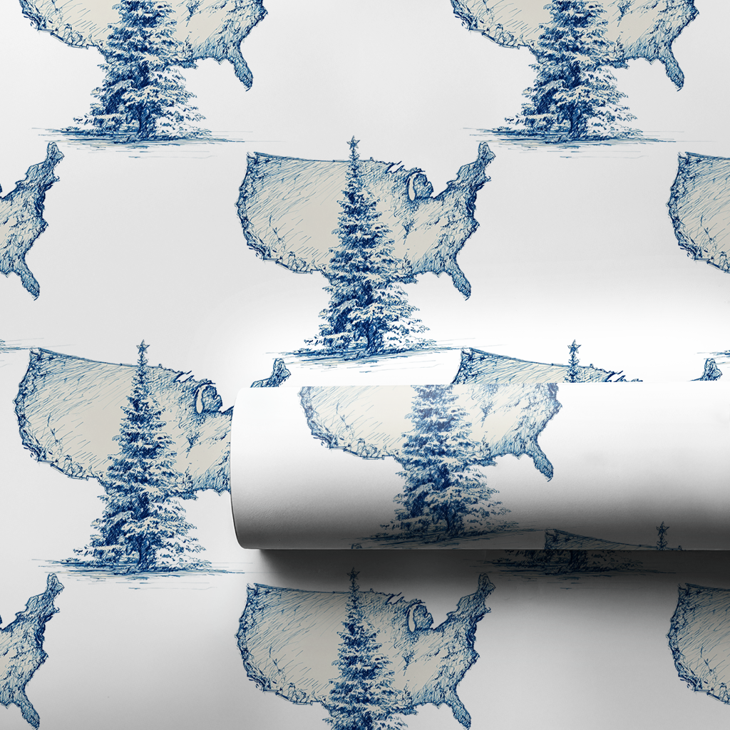 Festive and Free Wrapping Paper