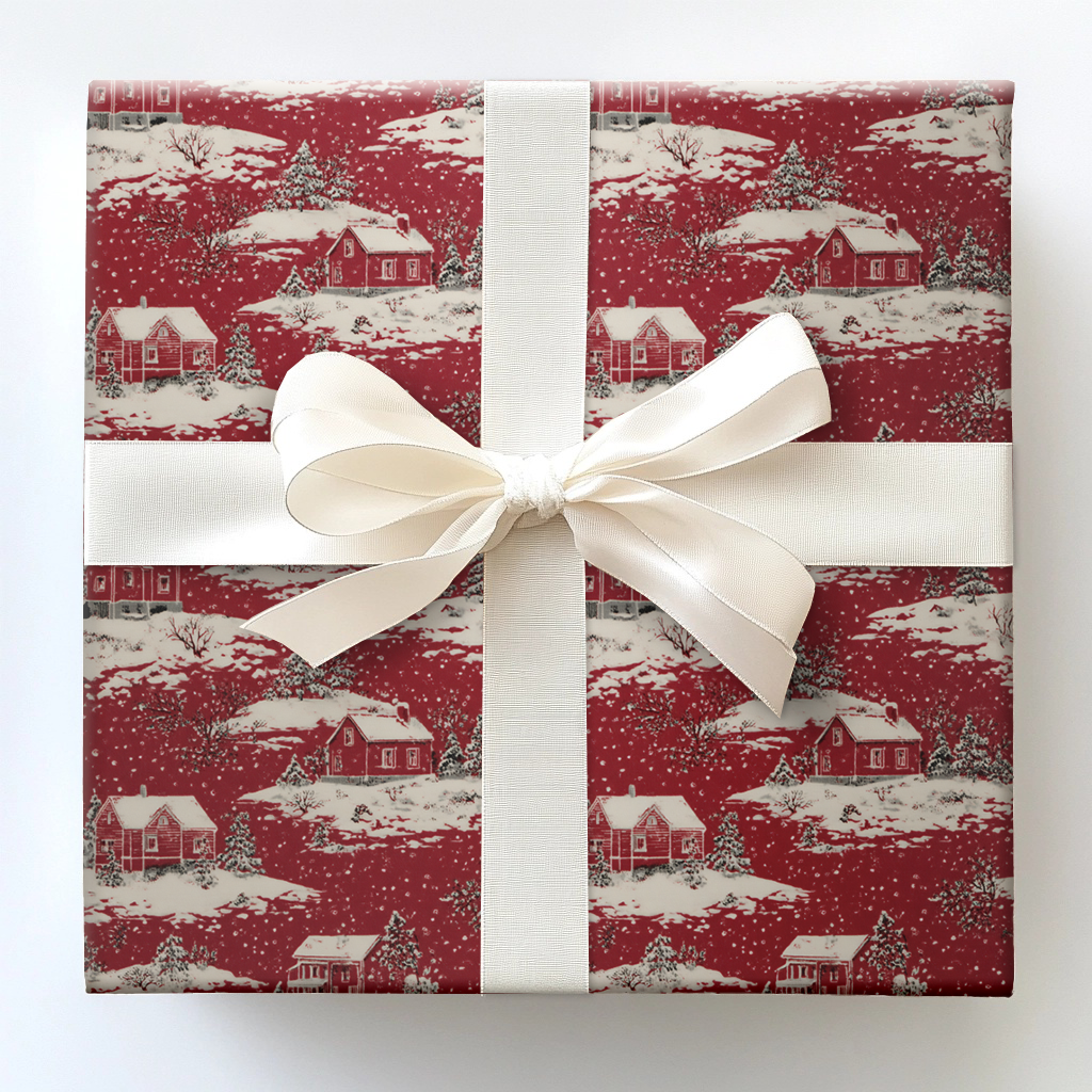 Wintersong Village Wrapping Paper