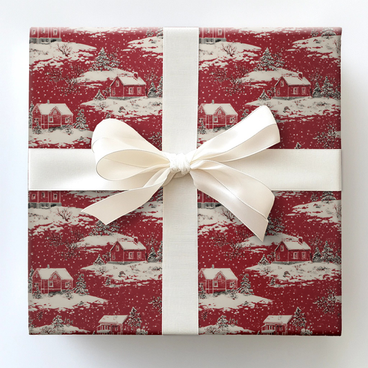 Wintersong Village Wrapping Paper