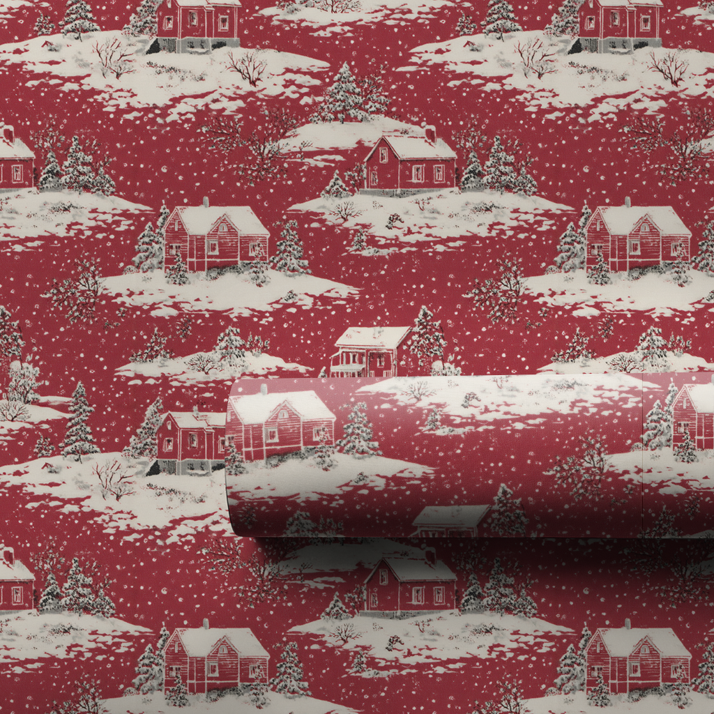 Wintersong Village Wrapping Paper