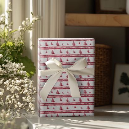 Holiday Track Wrapping Paper