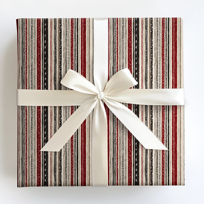 Winter Weave Wrapping Paper