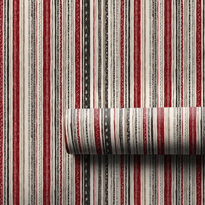 Winter Weave Wrapping Paper