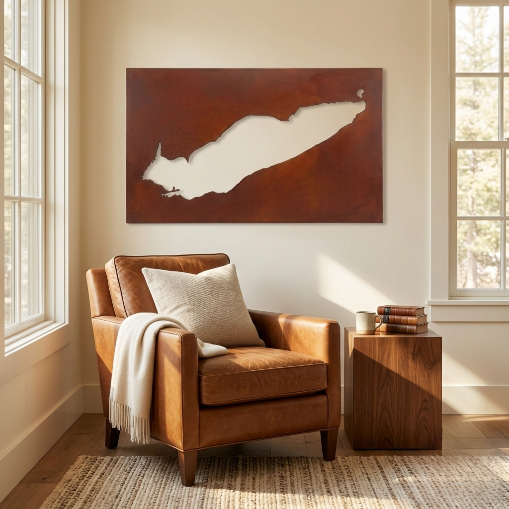 The Lake Erie - Metal Wall Art - Oxide - Anthem Classic (4)
