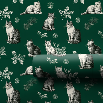 Fir and Fur Wrapping Paper