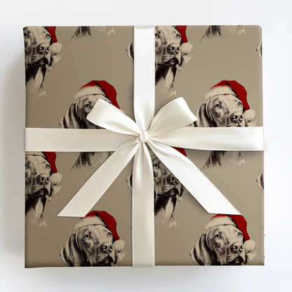 Vizsla Claus Wrapping Paper