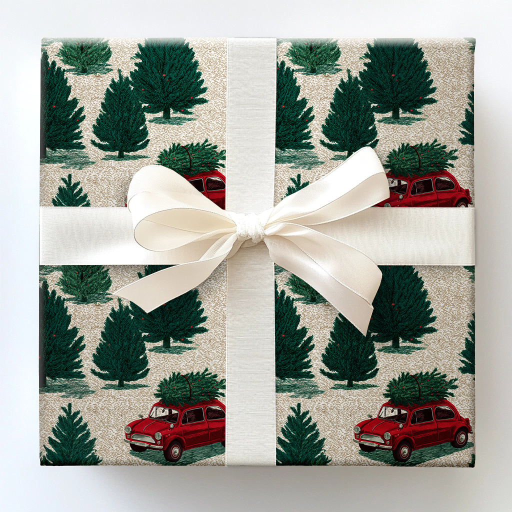 Winterrose Court Wrapping Paper