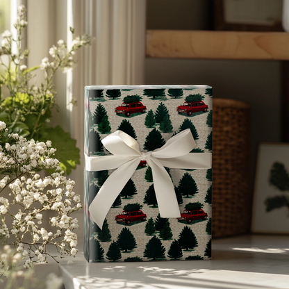Winterrose Court Wrapping Paper