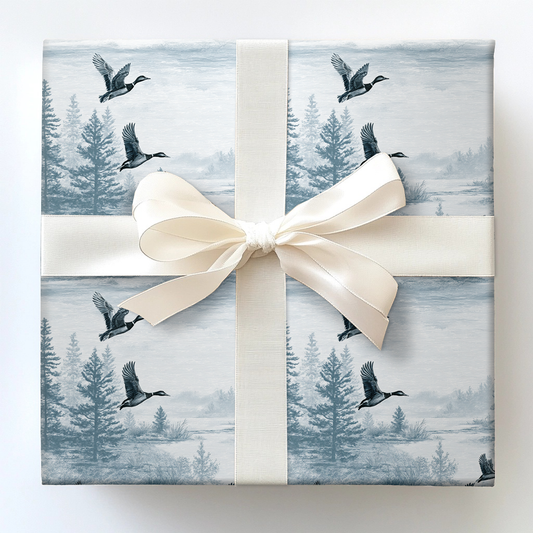 Snowfall on the Delta Wrapping Paper