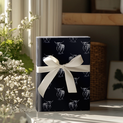 Winter Grazing Wrapping Paper