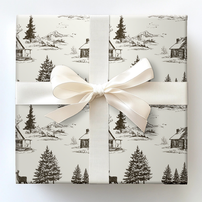 Cedarblossom Hollow Wrapping Paper